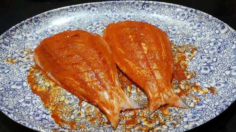 مرینت ماهی سالمون (چرب، خوش‌طعم، خاص)