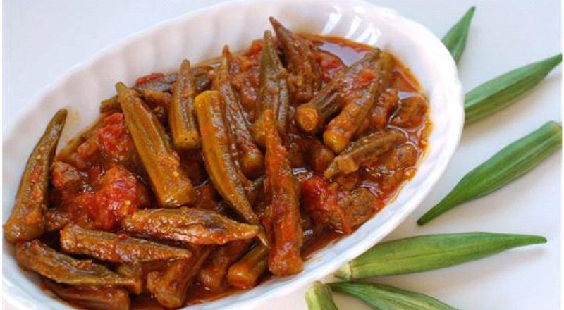 طرز تهیه خورشت بامیه اصیل جنوبی خوشمزه و مجلسی با گوشت و مرغ