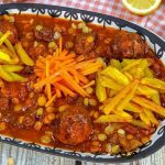 طرز تهیه خورشت قیمه مجلسی و خوشمزه مثل نذری با مرغ و گوشت