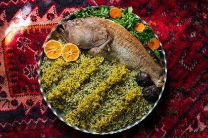 طرز تهیه سبزی پلو با ماهی، نوروز - شام چی درست کنم با برنج