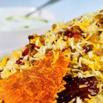 طرز تهیه عدس پلو با کشمش (گوشت چرخ کرده)