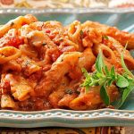 طرز تهیه پاستا گوجه فرنگی رستورانی