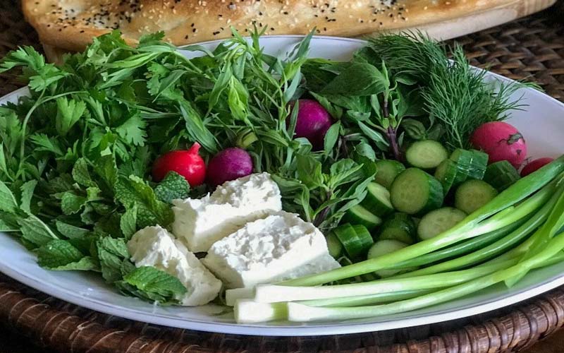 نگهداری سبزی خوردن