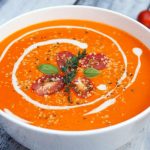 طرز تهیه سوپ گوجه فرنگی خامه ای
