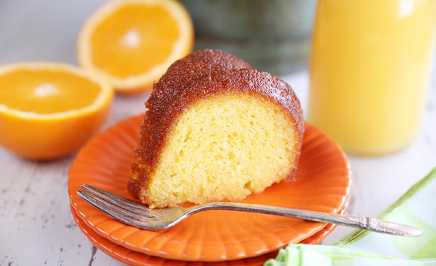 طرز تهیه کیک پرتقالی بدون تخم مرغ ساده و خوشمزه