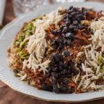 طرز تهیه قابلی پلو، برنج و هویج افغانی با گوشت بره