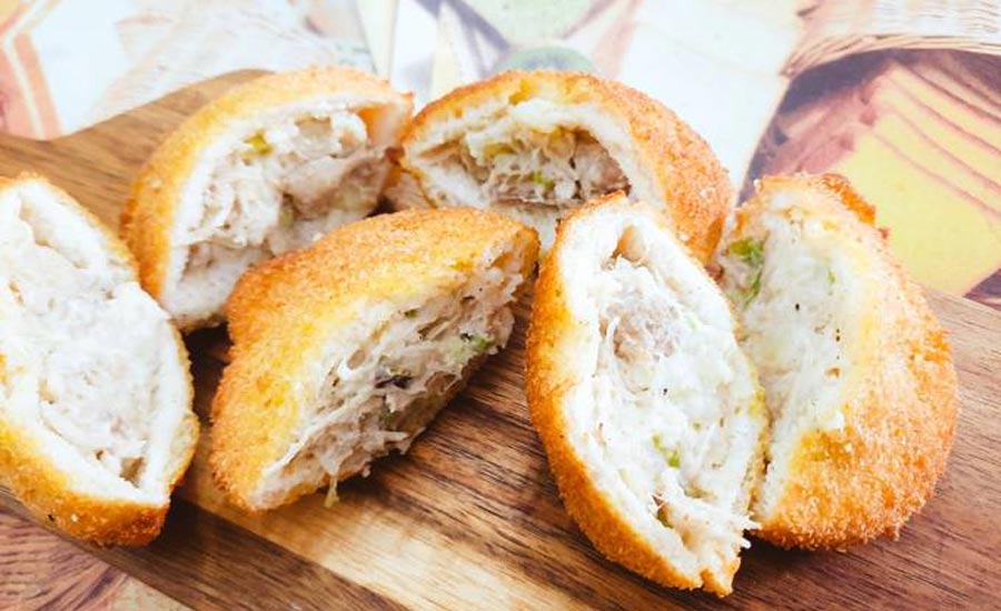 طرز تهیه جیب تاجر مرغ با نان تست، مجلسی