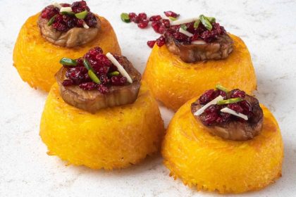 طرز تهیه ته چین قالبی تک نفره مناسب پذیرایی فینگرفودی