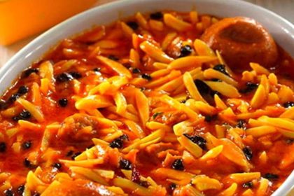 طرز تهیه خورشت خلال کرمانشاهی مجلسی و مقوی