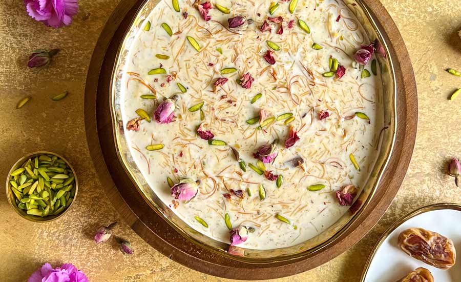 طرز تهیه ورمیشل شیر و خرما، مثوی و خوشمزه