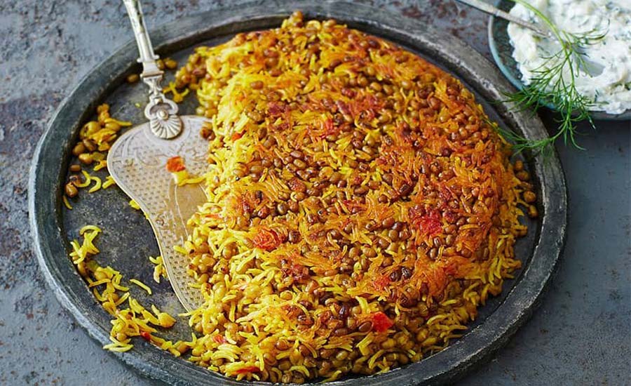 آموزش آسان و سریع طرز تهیه پلو ماش با مواد اولیه ساده