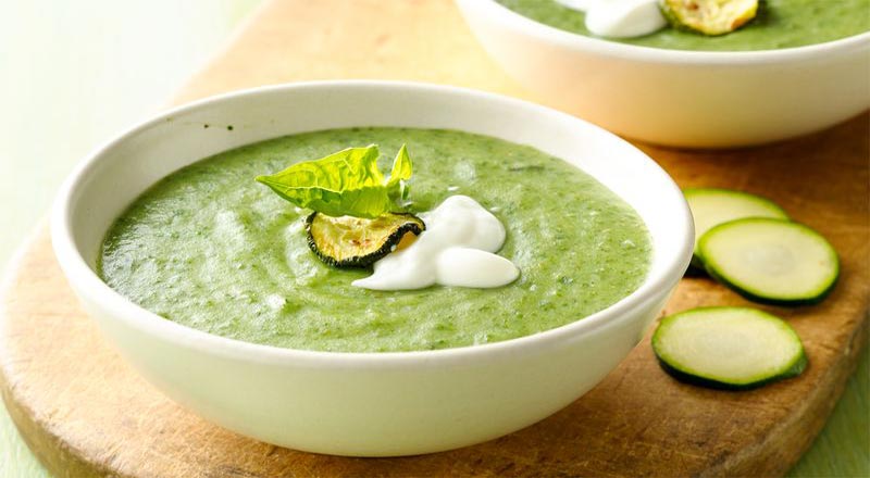 طرز تهیه سوپ کدو سبز خامه ای و سالم