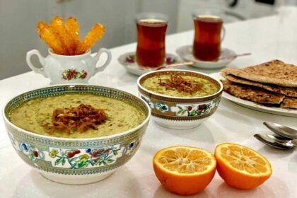 طرز تهیه شله قلمکار سنتی با طعمی بی‌نظیر