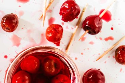 طرز تهیه ترشی آلبالو، یه دورچین خوش‌رنگ و خوش‌طعم