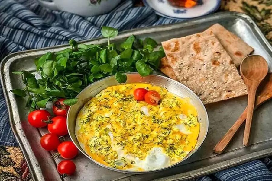 طرز تهیه پنیر برشته شمالی | یه املت ساده و خوشمزه